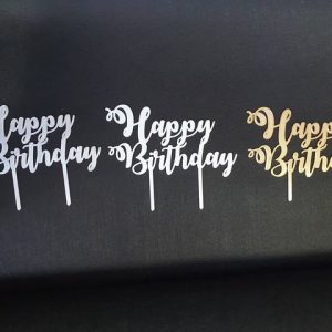 Toper za tortu- Happy Birthday