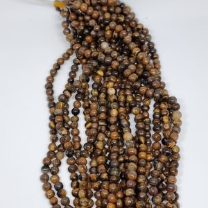Dekorativni niz od poludragog kamena 10mm
