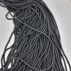 Dekorativni niz od poludragog kamena 4mm
