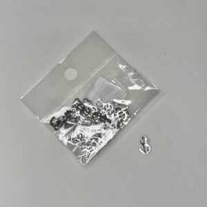 METALNI PRIVJESAK-(ČELIK/INOX)  cca50kom
