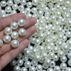 PERLICE ZA NAKIT bijela 8mm