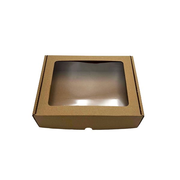Kartonska kutija s prozorom N46A NAT 19x13,5x6cm